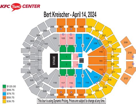 Yum Center Seating Chart Wwe Cabinets Matttroy