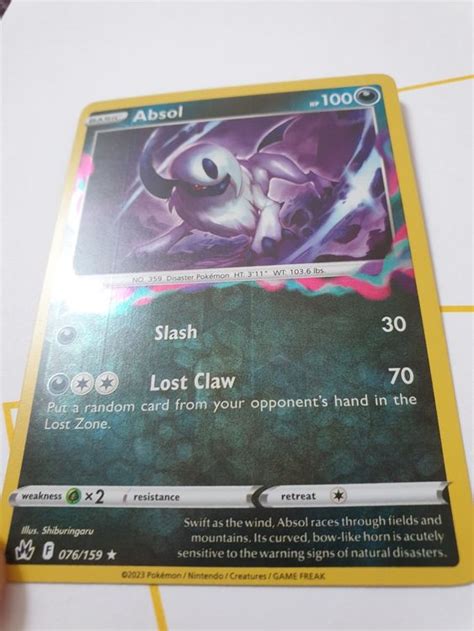 076 Absol Reverse Crown Zenith Kaufen Auf Ricardo