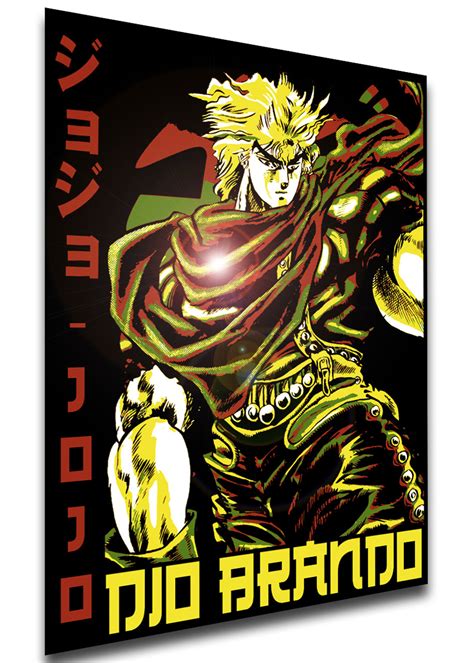 Poster Japanese Style Jojos Bizarre Adventures Dio Brando Variant