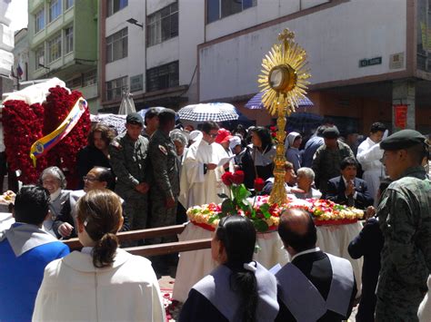 Corpus Christi Celebration Ecuador Mission