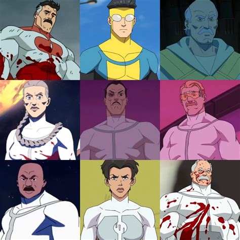 Rank these Viltrumites from Strongest to Weakest. : r/Invincible