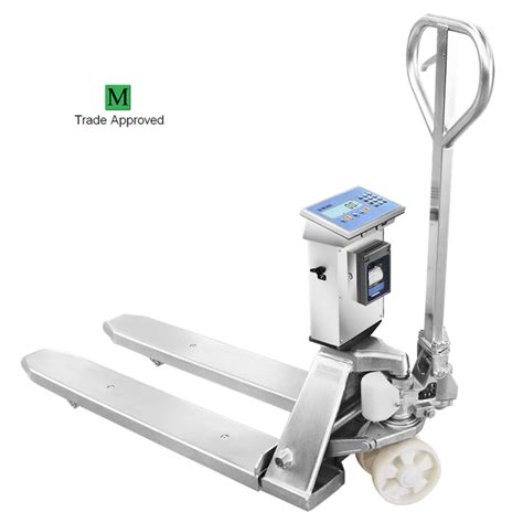 Dini Argeo TPWLKIPM 2 Stainless Pallet Truck Scale