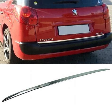 Listwa Na Zderzak Martig Peugeot 207 Sw Listwa Chrom Chromowana Na