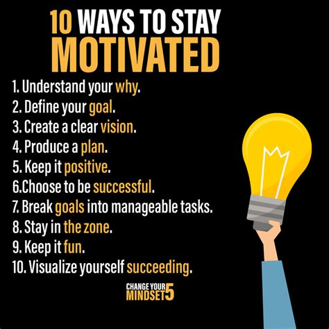 10 Ways To Stay Motivated Positive Quotes For Life Motivation How To