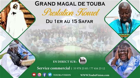 Direct Touba 17 SAFAR Prestation Des Kourel Hizbut Tarqiyyah Grand