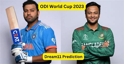 World Cup Ind Vs Ban Match Prediction Dream Team Fantasy