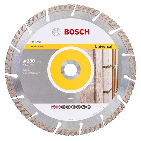 Disque X Mm Diamant Pour B Ton Segment De Mm Bosch