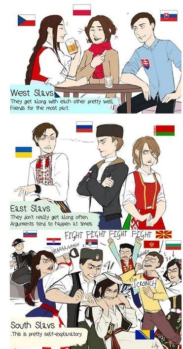 Славяне (как их видит Запад) | Пикабу