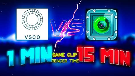 SMOOTH ACTION CAM VS VSCO FASTER RENDER Best Slow Motion Video App