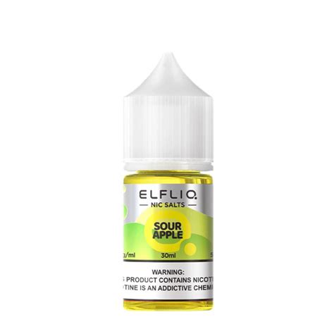 ᐉ Купити Elf Bar Elfliq Sour Apple Nic Salt 30ml 50mg за ціною 350 грн