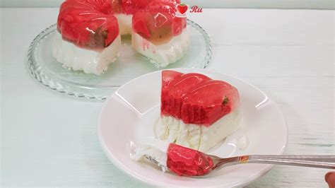 Диетический желейный торт + видеорецепт | LoveCooking.ru