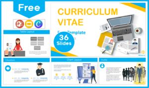 Modern Resume Template - PowerPoint Templates and Google Slides