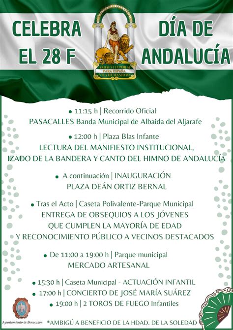 Celebra El D A De Andaluc A F Consulta La Programaci N De Actos