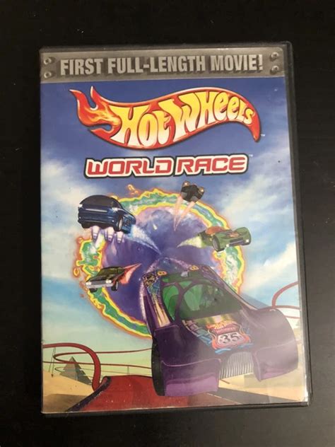 Hot Wheels World Race Dvd Rare Htf Oop Animated Racing Tested Picclick Ca