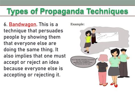 Lesson 2 Types Of Propaganda For Grade 8 Ppt