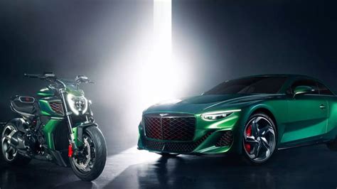 Ducati Diavel V4 Limited Edition Inspired By Bentley Batur Unveiled