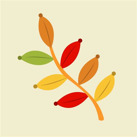 Colorful Autumn Leaves Vector Illustration For Graphic Design And