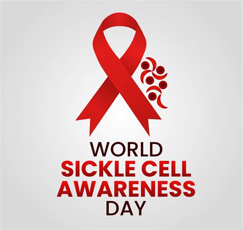 Vector Graphic Of World Sickle Cell Awareness Day Good For World Sickle