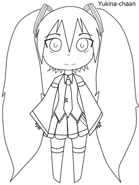 Imagenes Para Colorear De Hatsune Miku Imagui