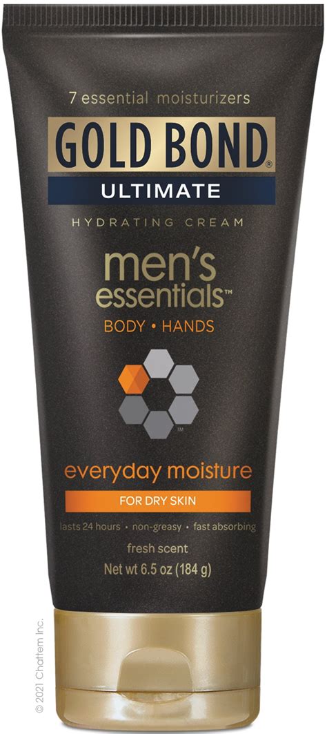 Gold Bond Ultimate Mens Essentials Everyday Hydrating Cream Ingredients Explained