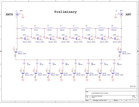 Automatic Antenna Tuner Schematic