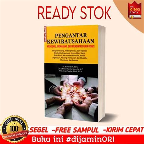 Jual Buku Pengantar Kewirausahaan Mengenal Memahami Dan Mencintai