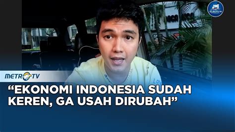 Jawaban Kocak Aldi Taher Saat Diwawancarai Soal Hukum Dan Ekonomi Di