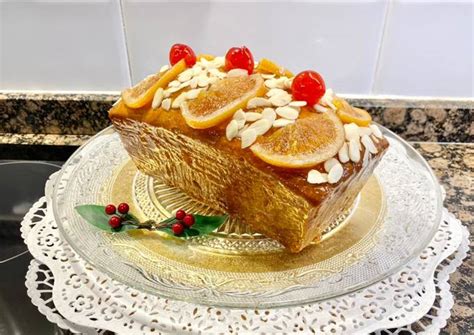 Pastel De Mantequilla Con Frutas Confitadas Sin Gluten Receta De