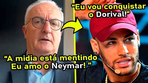 INACREDITÁVEL A DECLARAÇÃO DE AMOR DE DORIVAL PRA NEYMAR AO VIVO