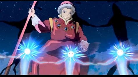 Howl's Moving Castle - Studio Ghibli Madame Suliman's star spirits ...