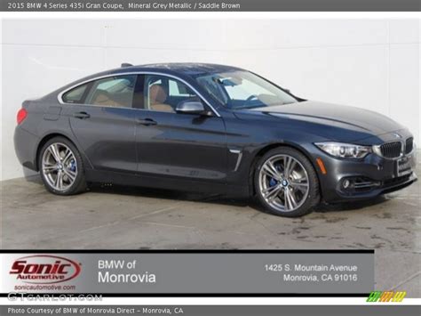 2015 Bmw 4 Series 435i Gran Coupe In Mineral Grey Metallic Photo No 100639805