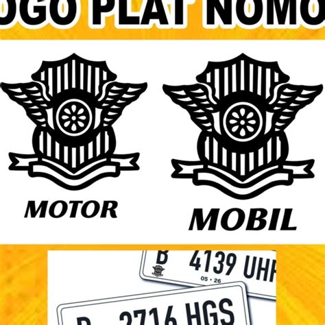 Jual Stiker Cutting Sticker Logo Samsat Korlantas Premium Tahan Air ...