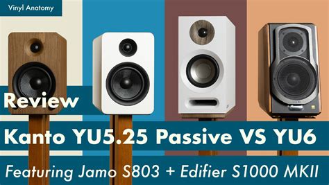 Kanto YU5.25 Review, vs YU6 vs Jamo S803 vs Edifier S1000 MKII : r ...