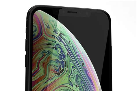 Apple Iphone Xs Max Gris Espacial Modelo D Ds C D Fbx Obj