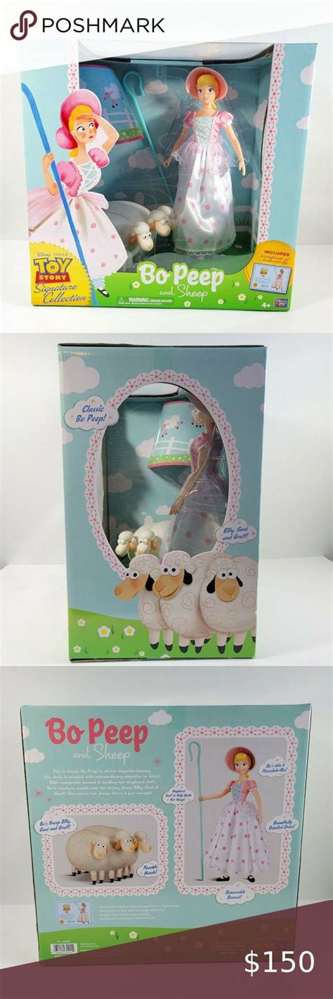 Disney Pixar Toy Story 4 Bo Peep Sheep Signature Collection Film Deluxe