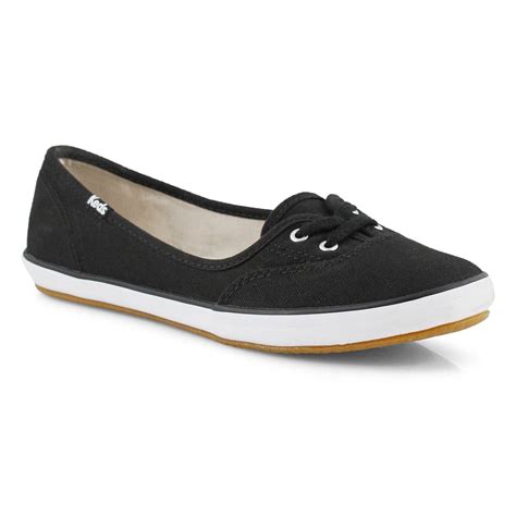 Keds Womens Teacup Twill Slip On Shoe Blac Softmoc Usa