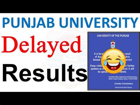 Ba Bsc Adp Part 1 2 Results 2021 Delayed Punjab University Results