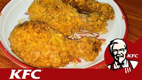 Kfc Style Fried Chicken Crispy Spicy Fried Chicken Recipe Homemade Food Secrets Youtube