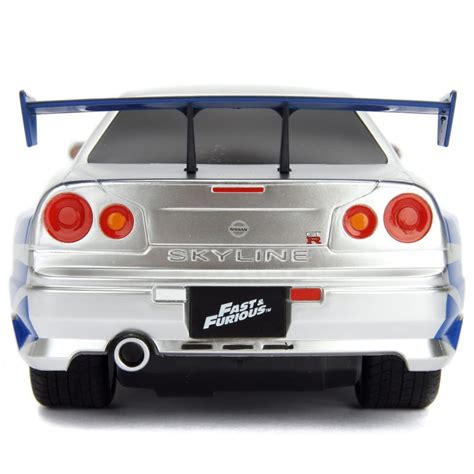 JADA Szybcy i Wściekli Brian s Nissan Skyline GTR 1 16 RC Samochód