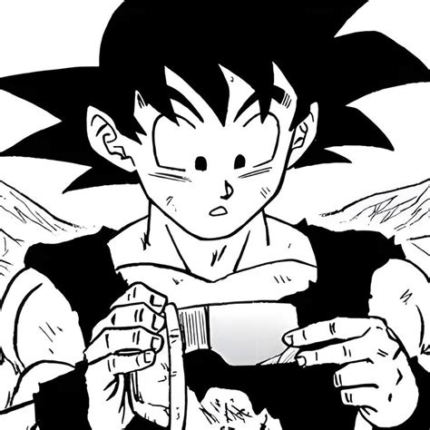 Son Goku Icon | Anime dragon ball, Goku manga, Dragon ball art