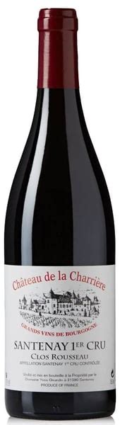 Ch Teau De La Charri Re Domaine Yves Girardin Santenay Er Cru Clos