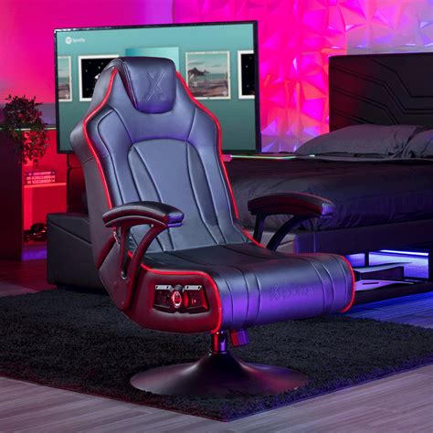 X Rocker Cxr3 Led Audio Pedestal Gaming Chair Black