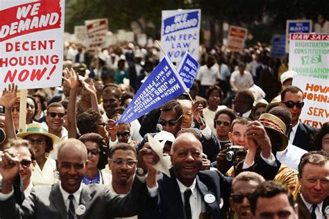 My 20 Colorized Photos Of The Civil Rights Movement In 1963 Civil