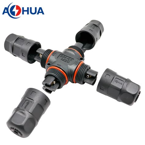 Power Wire Screw Fixing Type Ip Waterproof Outdoor Cable Splitter