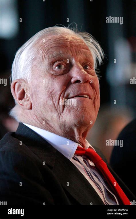 Ben Bradlee Former Executive Editor Of The Washington Post Is Seated During An Event Sponsored