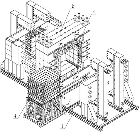 High Rigidity Prestress Loading Framework Structure For Large Scale