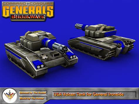 American Vulcan Tank Image C C Shockwave Mod For C C Generals Zero