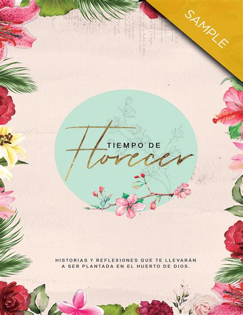 Sample Tiempo De Florecer By Cesarcastellanostv Issuu