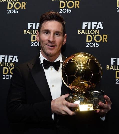 Messi Wins Fifa Ballon Dor For Record Fifth Time