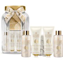 Grace Cole Luxury Bathing Warm Vanilla Sweet Almond Gift Set For